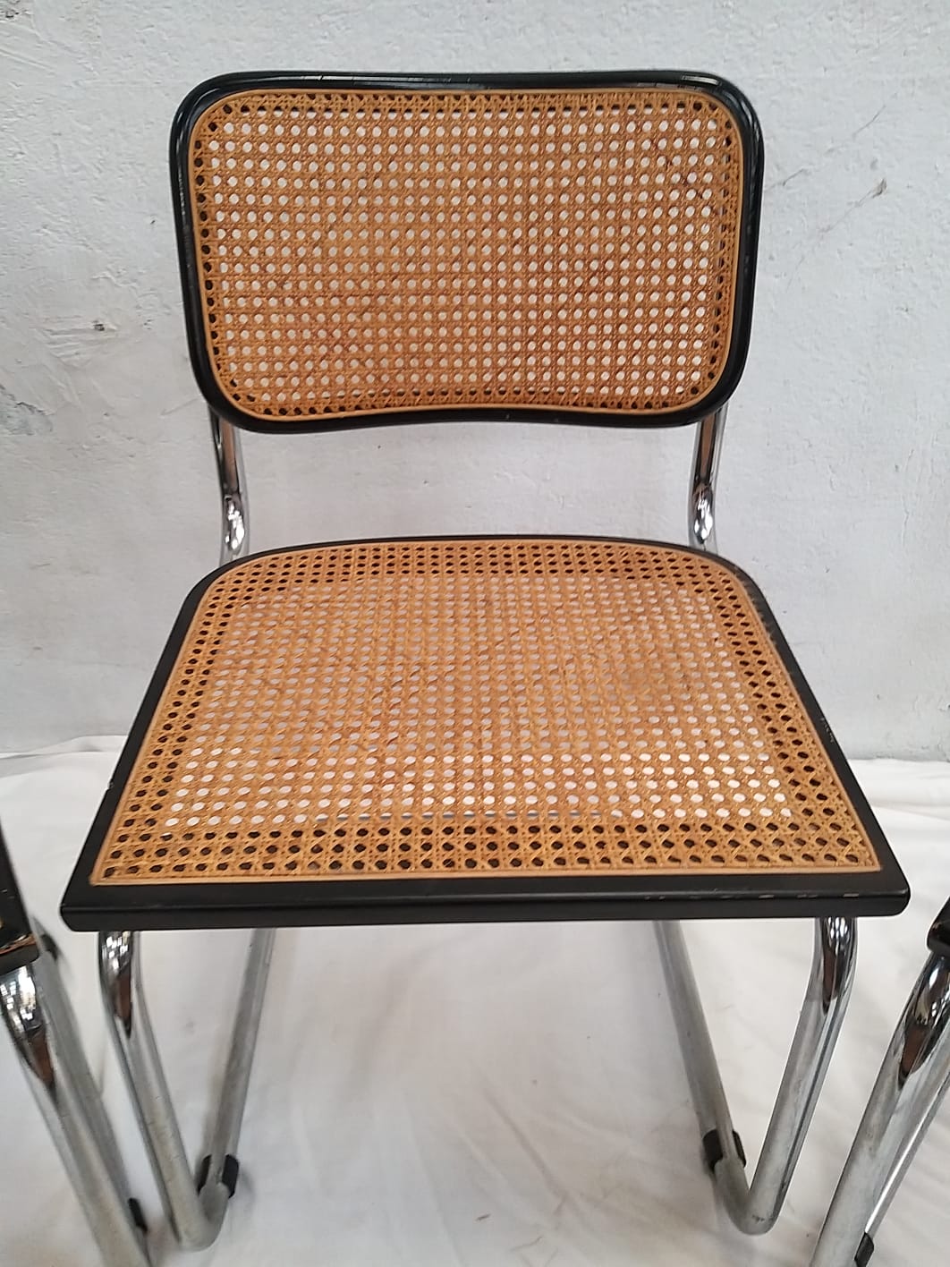 Series of 6 chairs b32 by Marcel Breuer