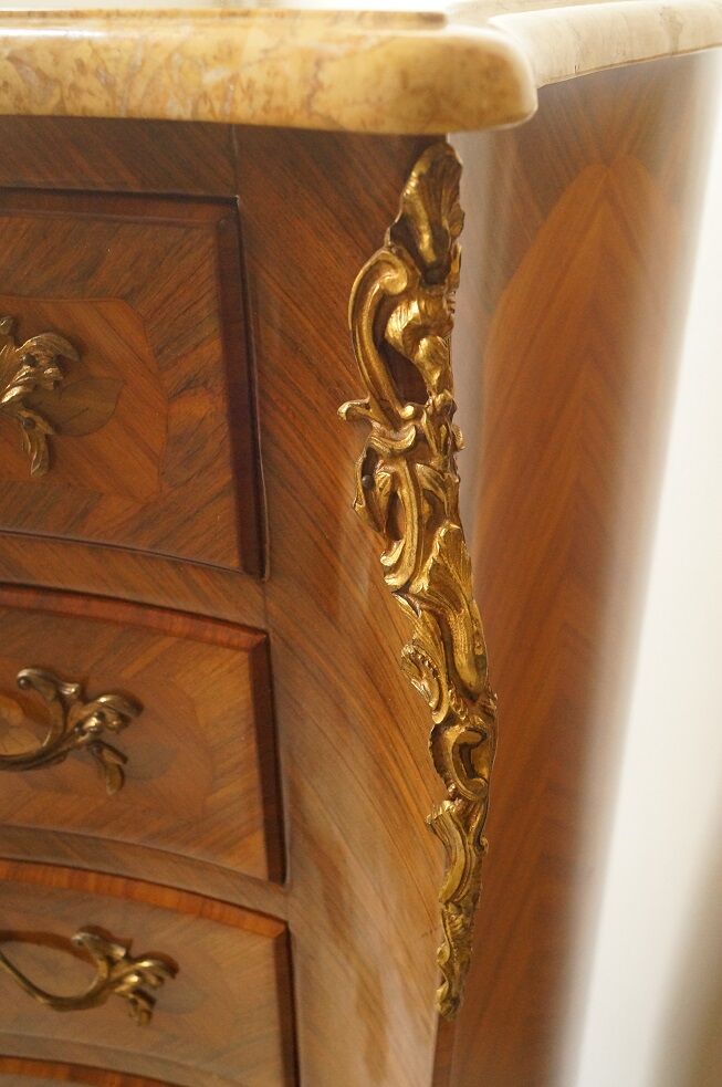 Semainier rosewood Louis XI