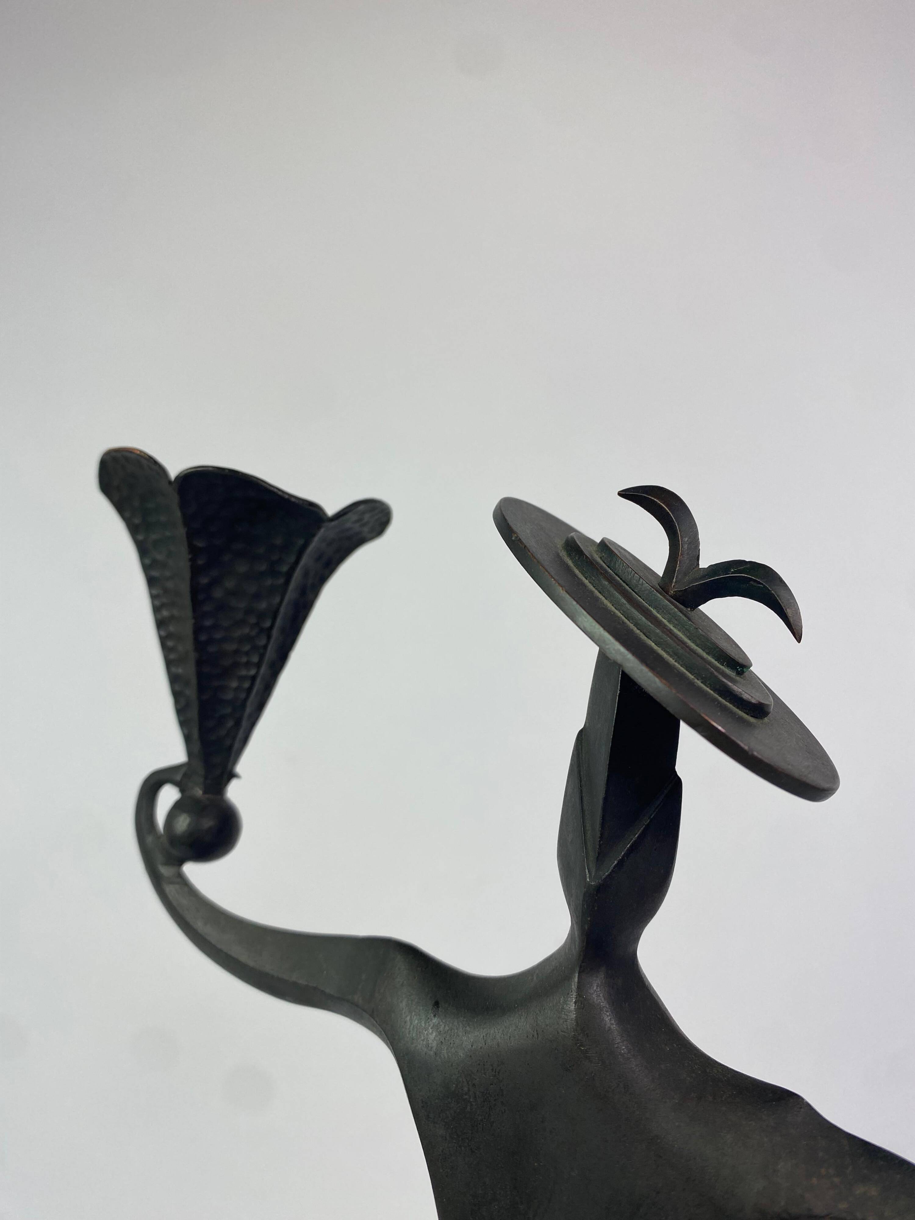 Chandelier dancing clown Dagobert Pechce Wiener Werkstatte