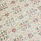 Tapis vintage fait main beige et rose poudré à motifs floraux, 186 x 295 cm