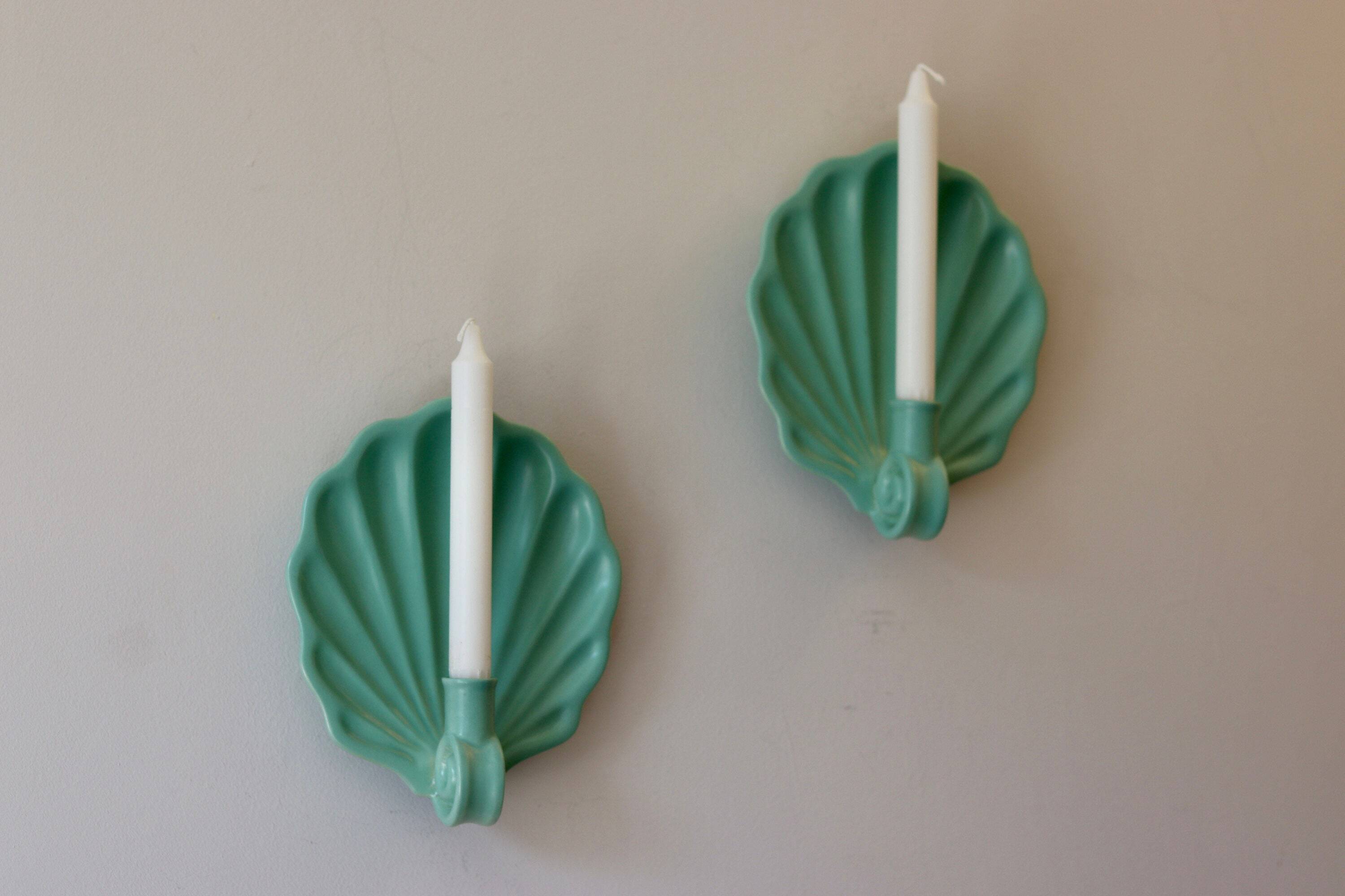 Paire d'appliques suédoises en céramique du milieu du siècle par Eva Jancke Björk