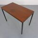 Vintage Teak and Steel Desk, Denmark, 1960s