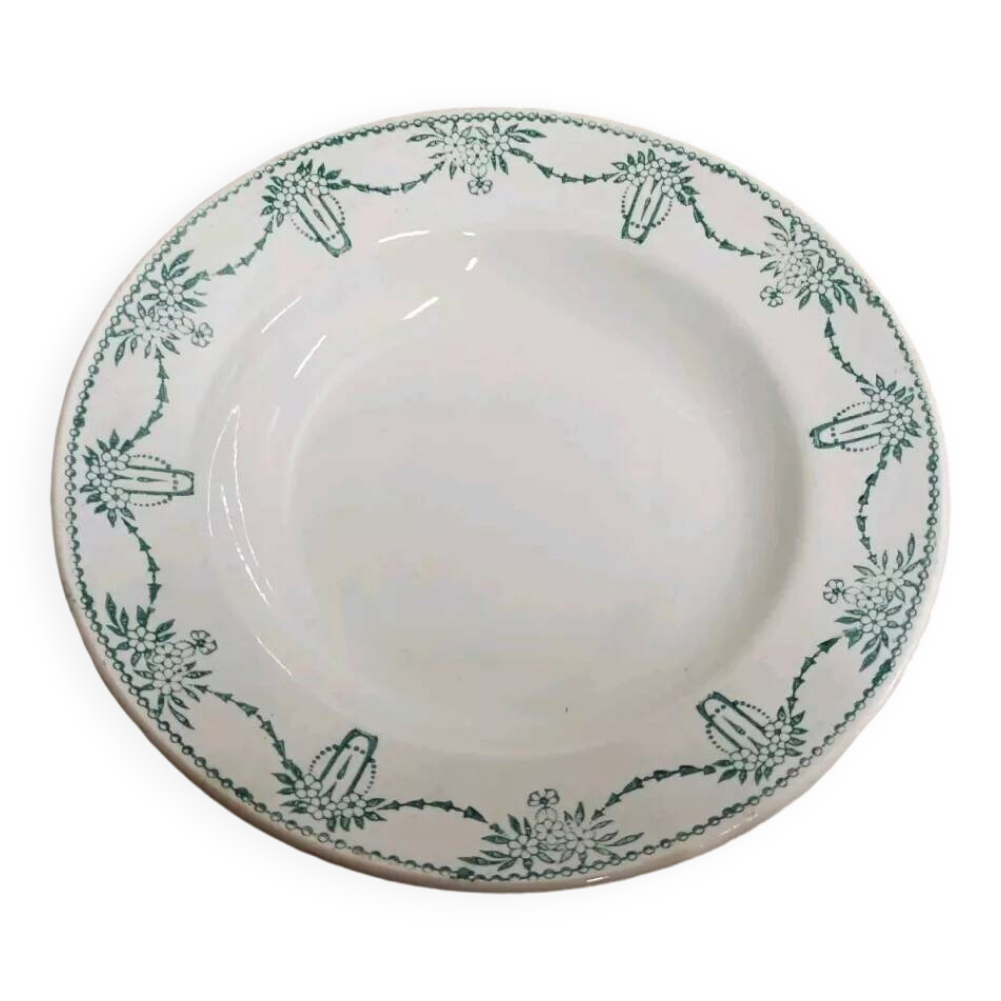 Old Soup Plate Moulin Des Loups And Vintage Hamage