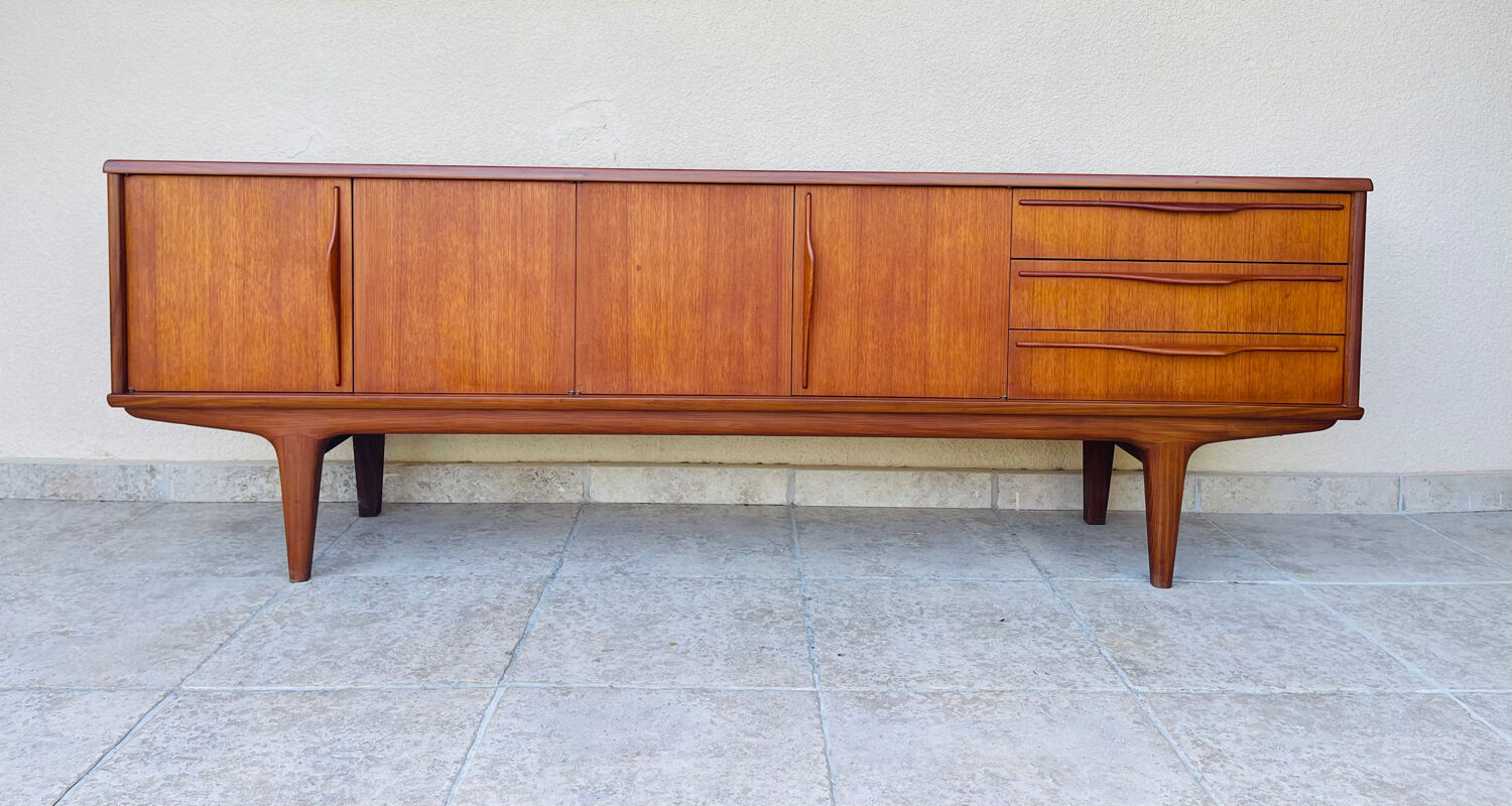 Scandinavian teak sideboard