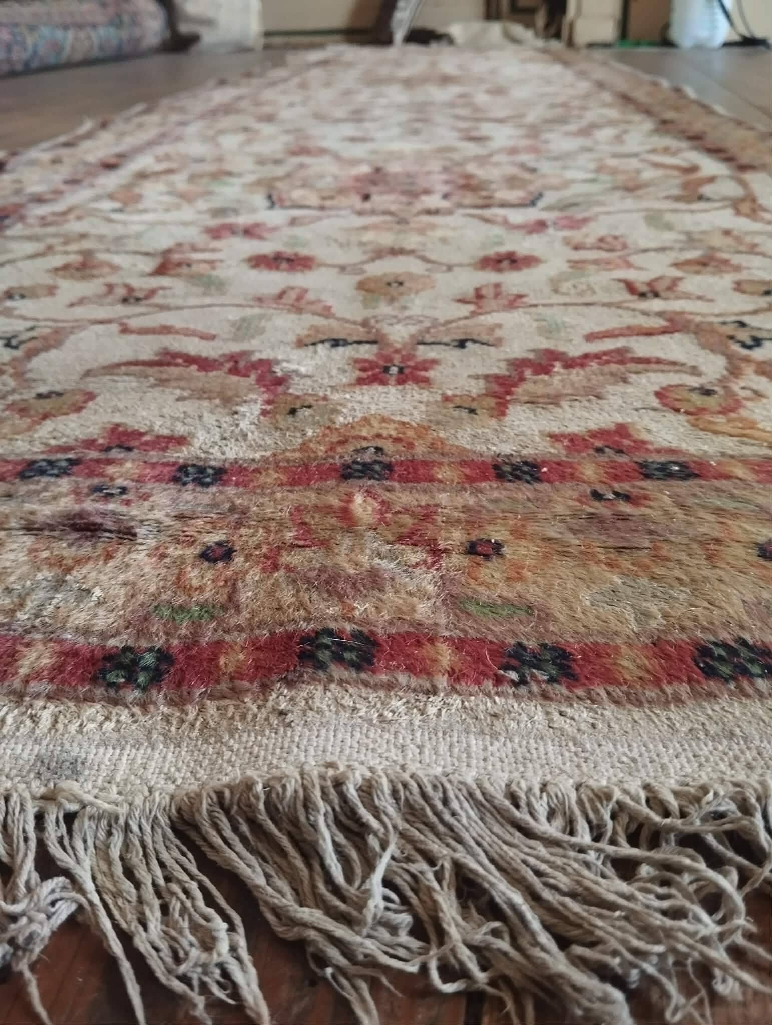 Handmade Pakistani hallway rug 310x76cm