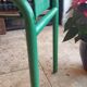 1960 school desk on original green paint
