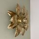 Vintage wall light in gold metal