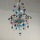 Venetian chandelier in multicolored Murano glass, circa 1930