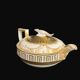 Tableware, porcelain teapot Wedgewood neo-Egyptian decor 20th century