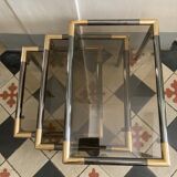 Set of 3 80s nesting tables