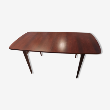 Scandinavian extendable rosewood table from rio 1960