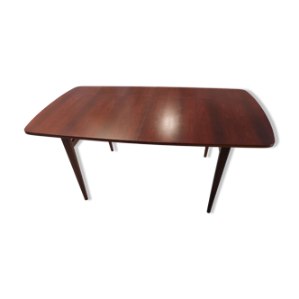 Scandinavian extendable rosewood table from rio 1960