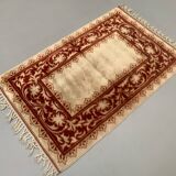 Old turkish rug 125x83 cm vintage carpet