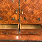 Former secretary in rosewood marquetry