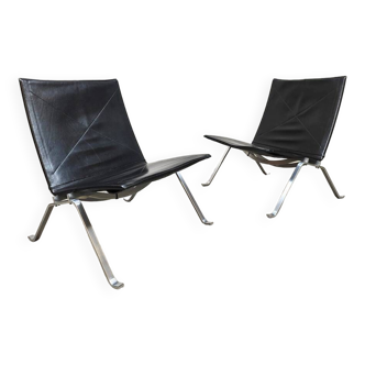 Danish vintage lounge chair PK-22 Poul Kjærholm Fritz Hansen