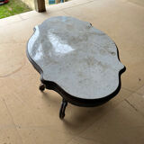 Violin table Napoleon III marble