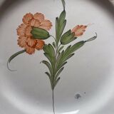 Earthenware plate Islette/Salvange France