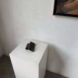 Brutalism bronze door handle