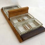 Art Deco mid-century aperitif platter