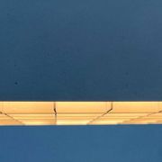 Modern minimalist cube ceiling light from the mid-century, Finland, 1960s.