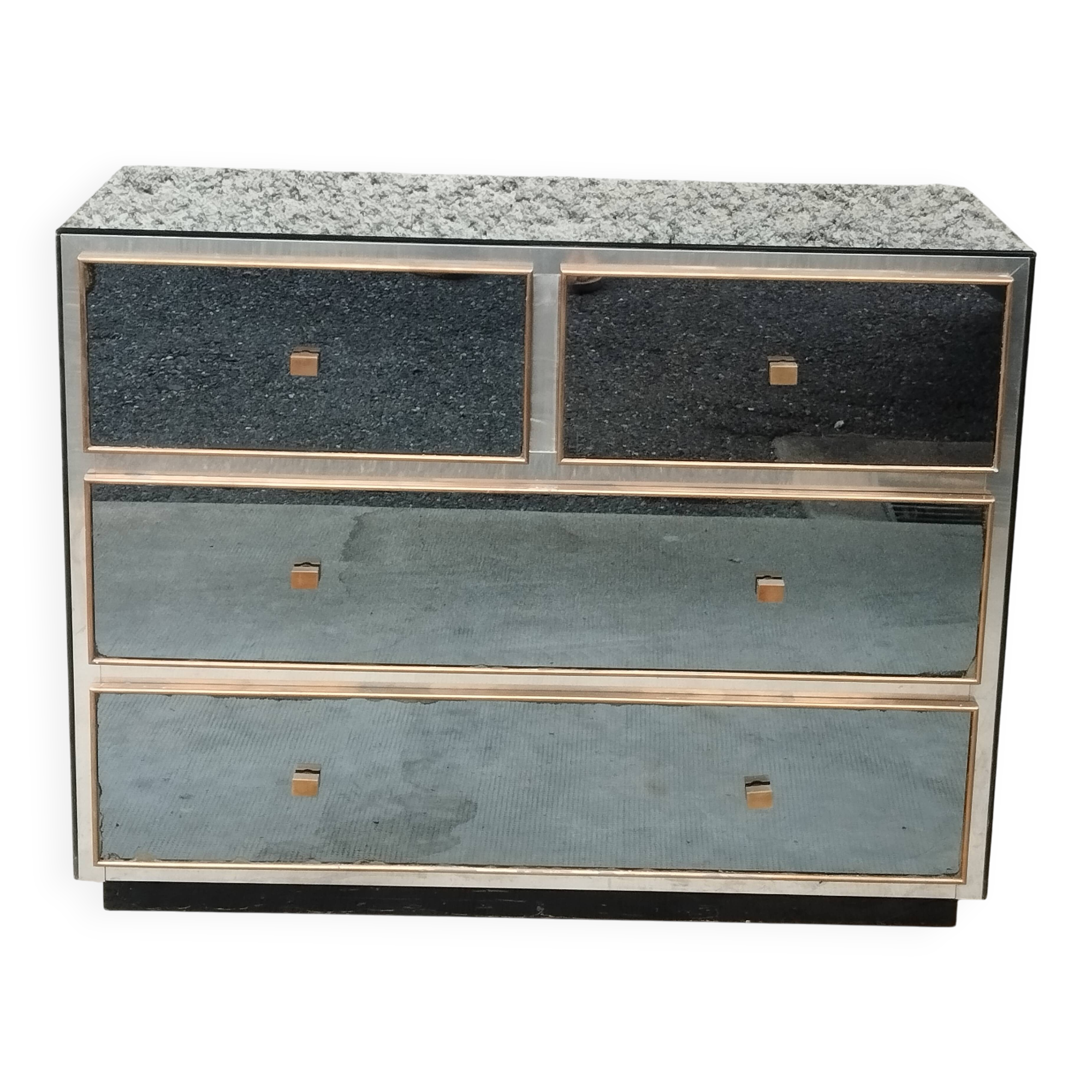 Michel Pigneres designer chest of drawers mirrors