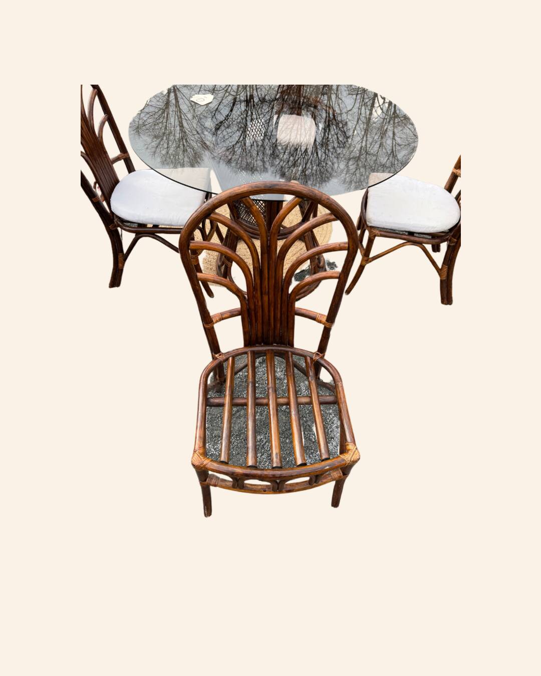Rattan dining room