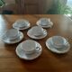Tasses à thé Moustiers blanc