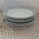 6 antique ironstone plates