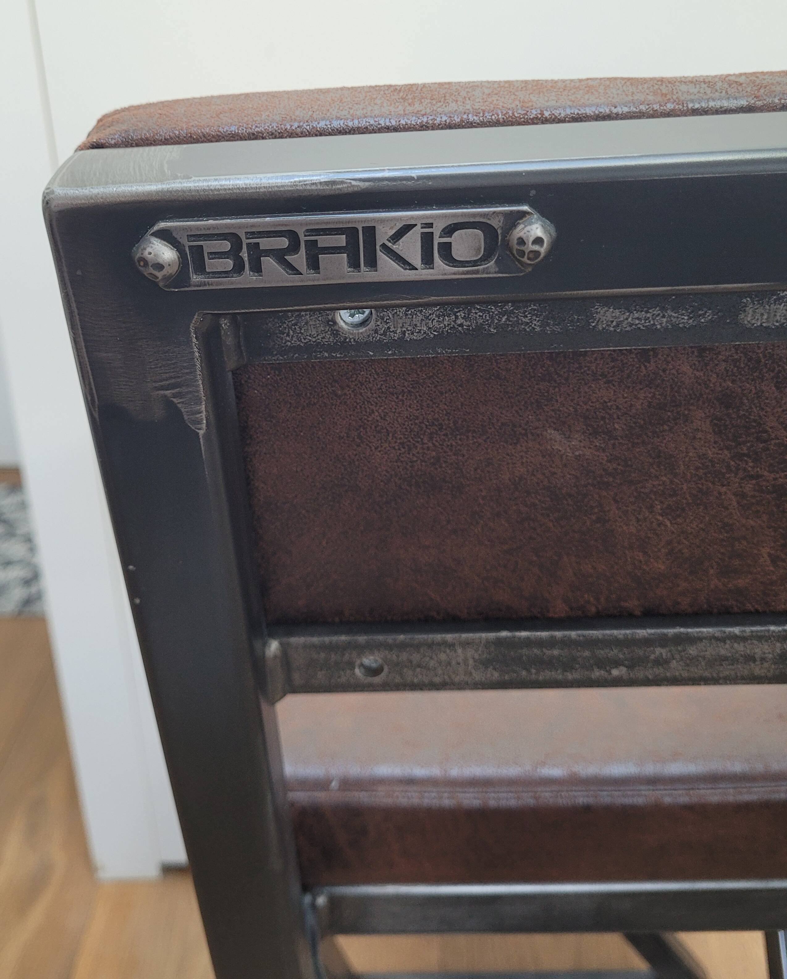 Industrial bar stool