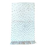 Moroccan rug black dots 95x170 cm