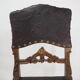 Pair of Antique Embossed Leather Chairs