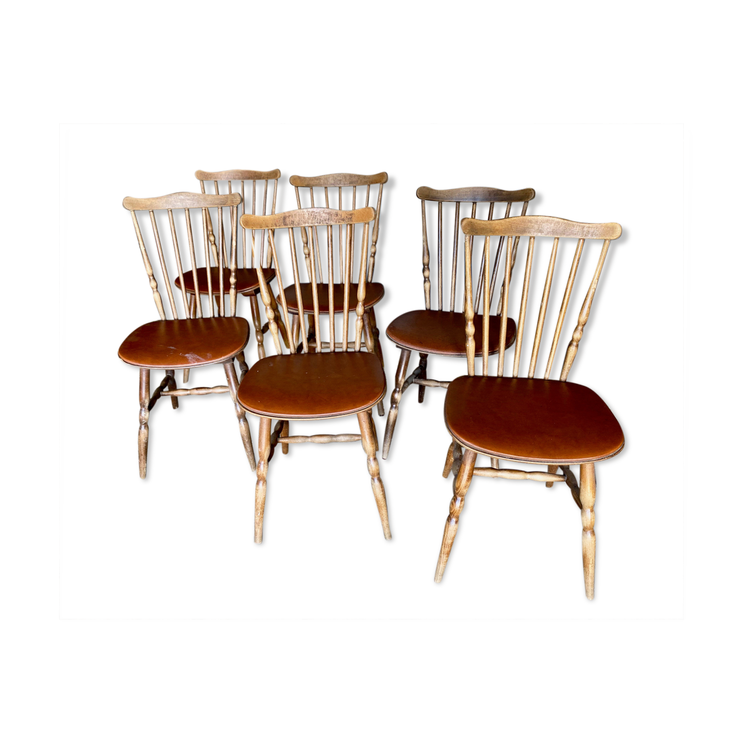 6 Baumann chairs