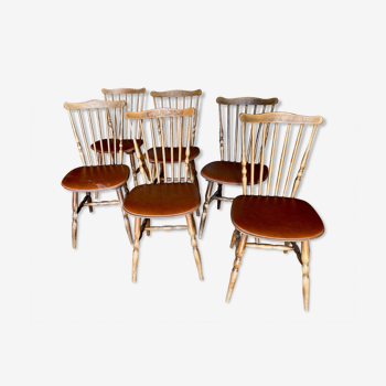 6 Baumann chairs