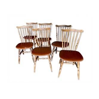 6 Baumann chairs