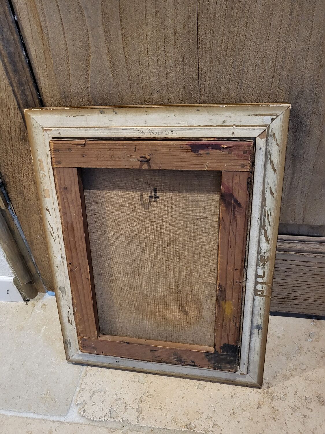 Oil on canvas to the girl