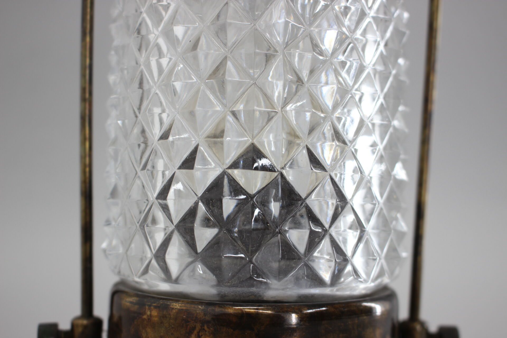 1970's Table Lamp / Lantern by Lidokov, Czechoslovkia