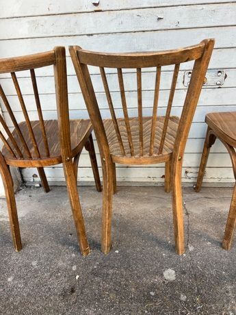 (Set of) 4 Baumann bistro chairs