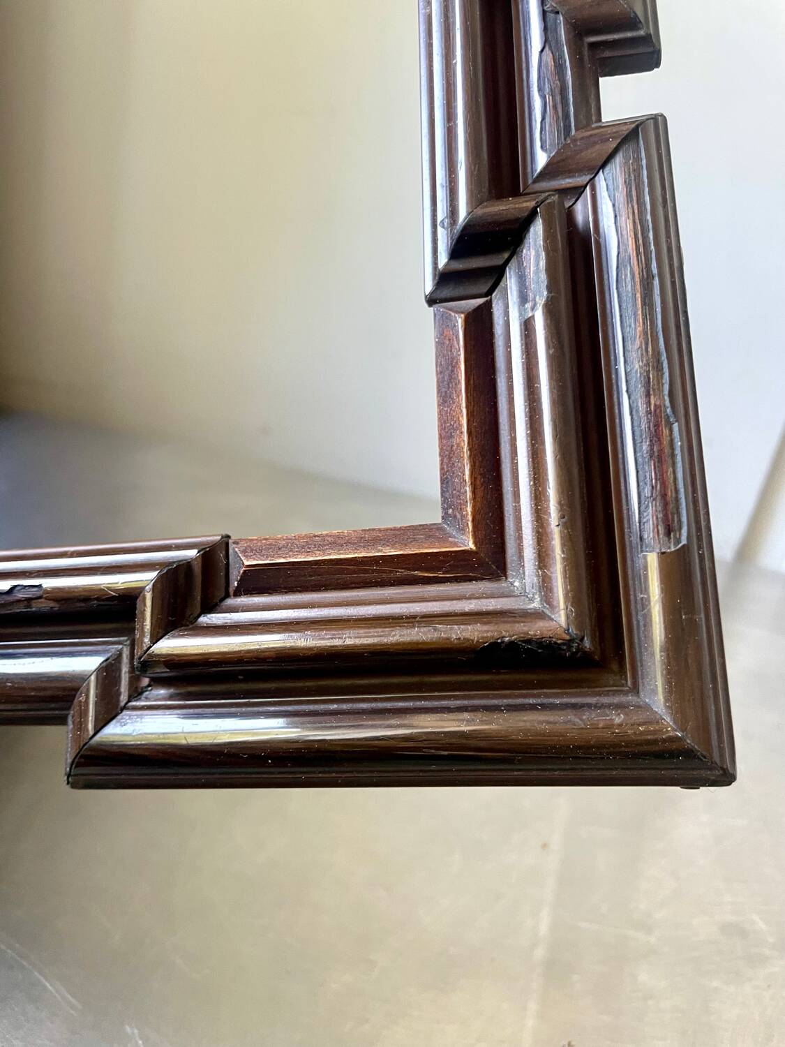 Antique Wooden Frame 27.5 cm x 23.5 cm