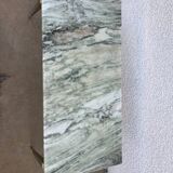 Table low marble and golden bronze