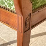 Empire Style Mahogany Swan Neck Bench