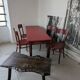 Wooden bistro table