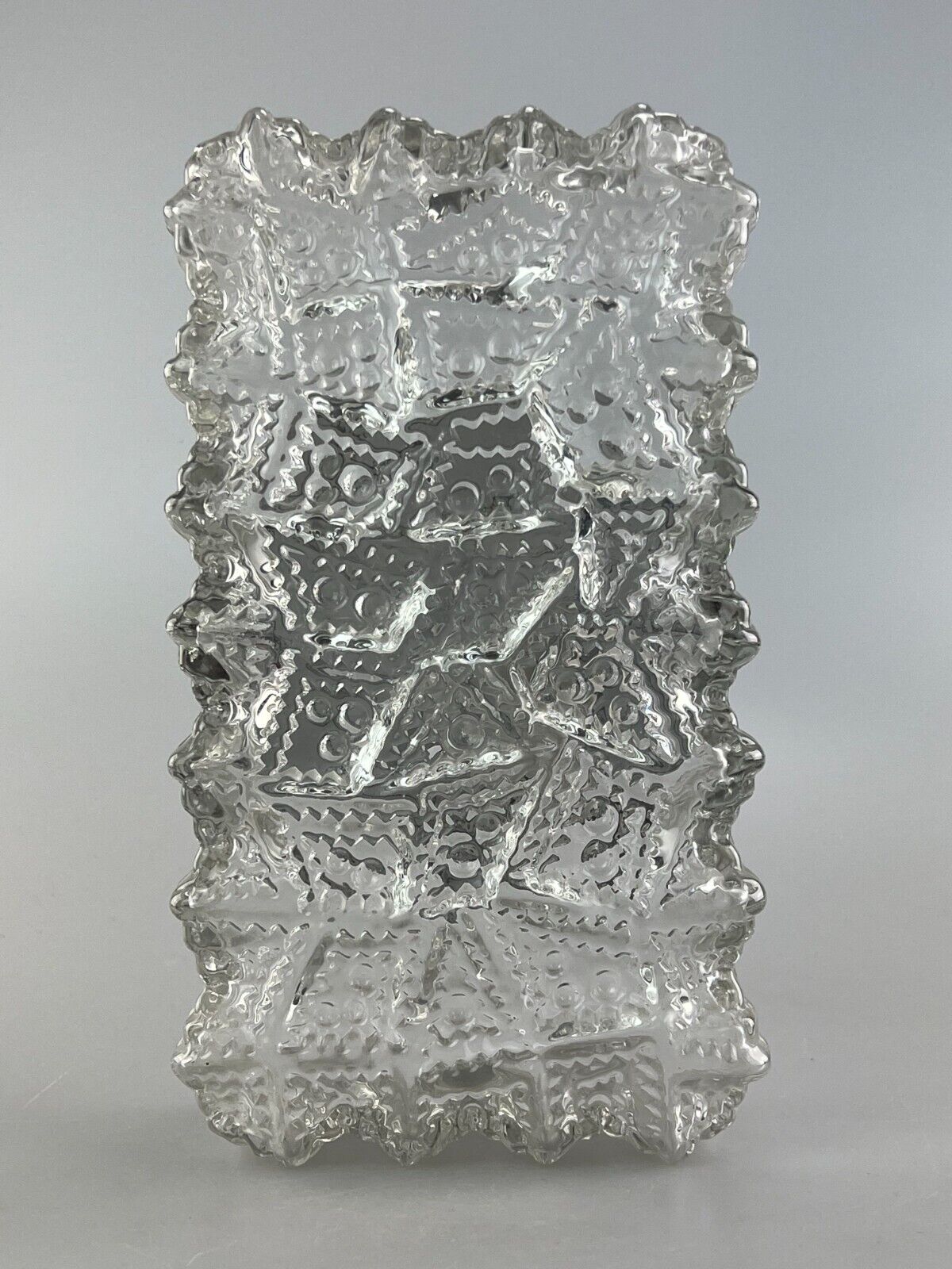 60s 70s lamp light wall lamp wall lamp ice glass space age design