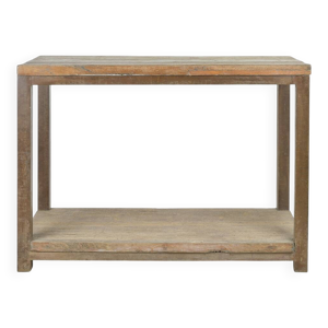 table de travail en bois