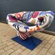 Artifort Ribbon chair by Pierre Paulin, Pierre Frey: The Painter's Canvas