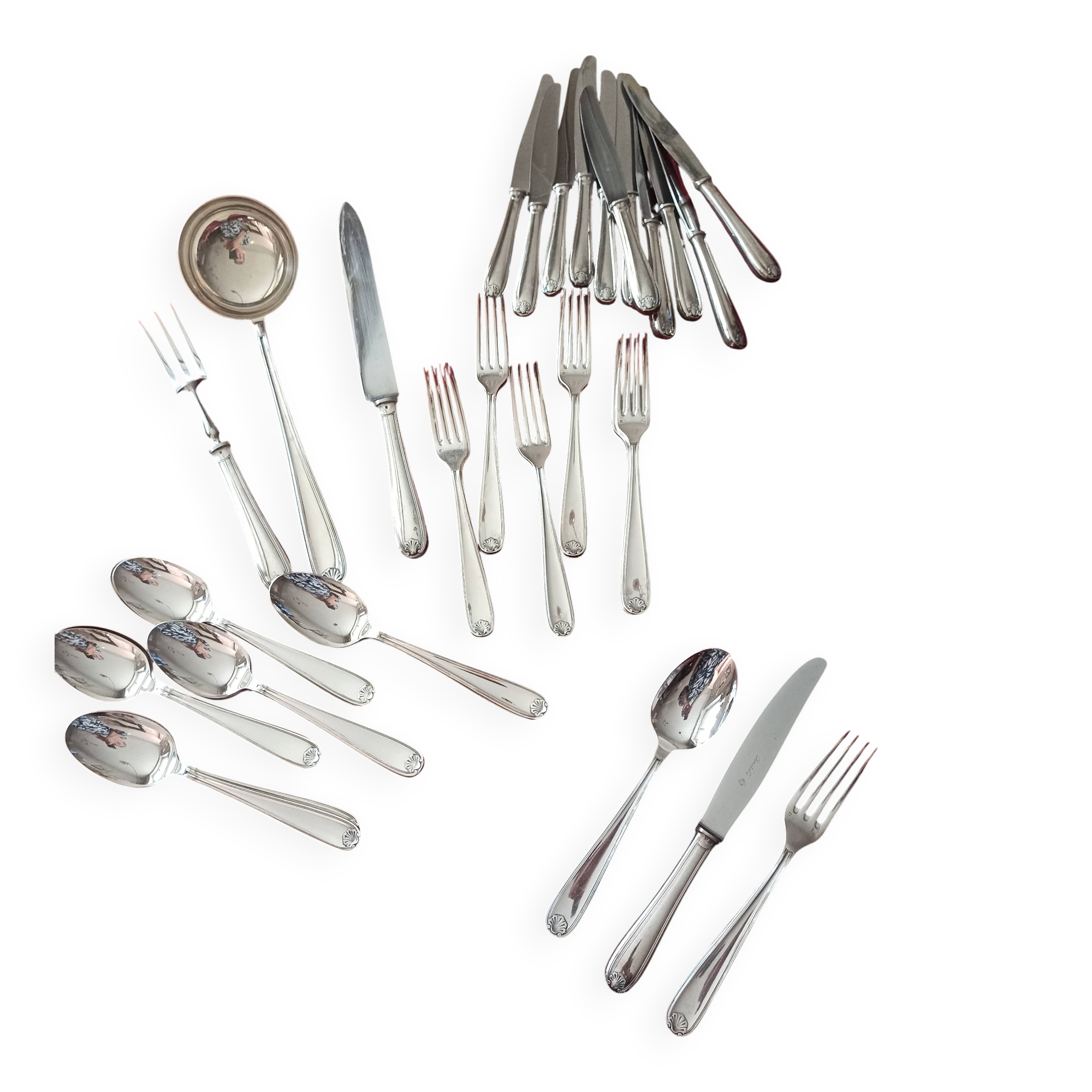 Silverware set Christofle
