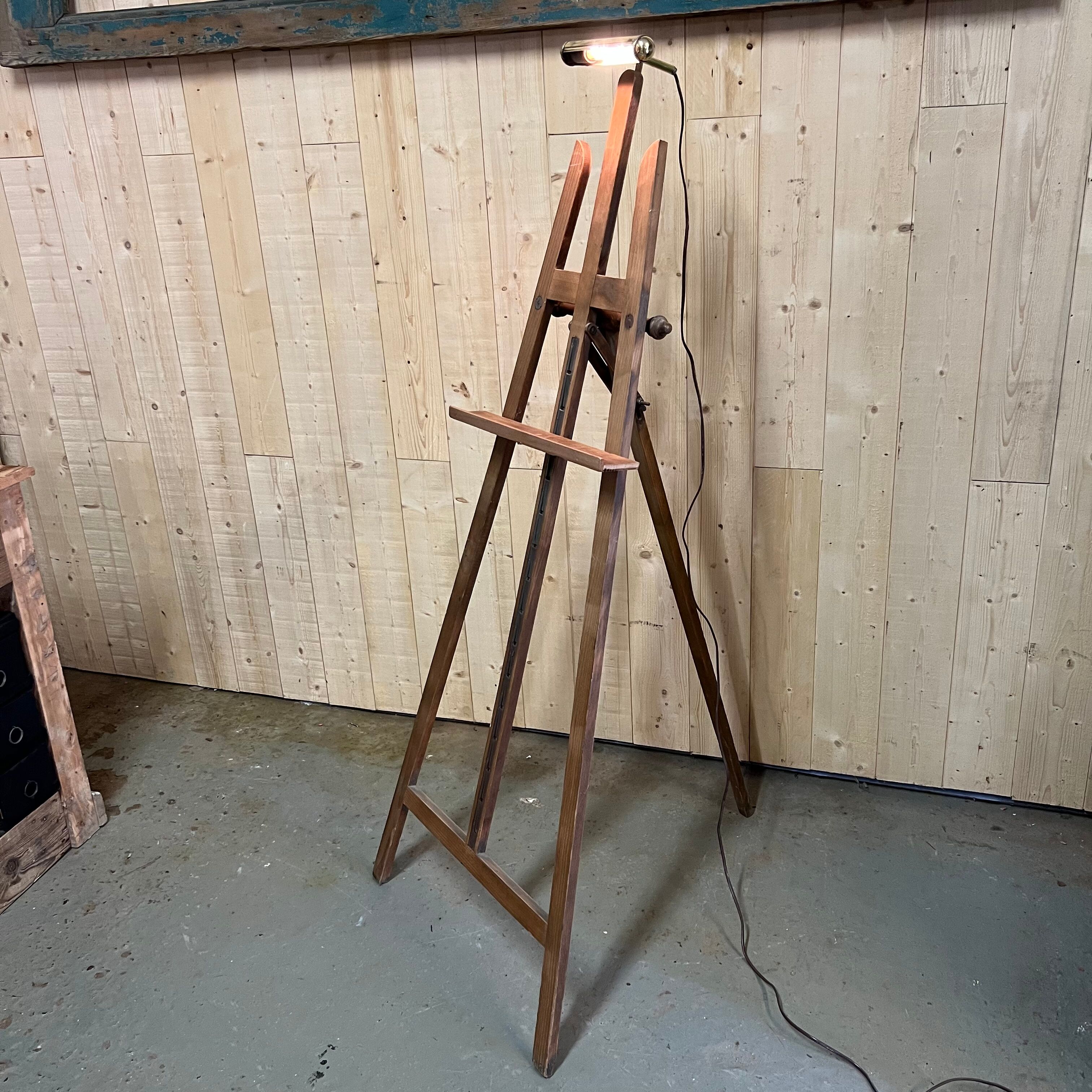 Luminous easel