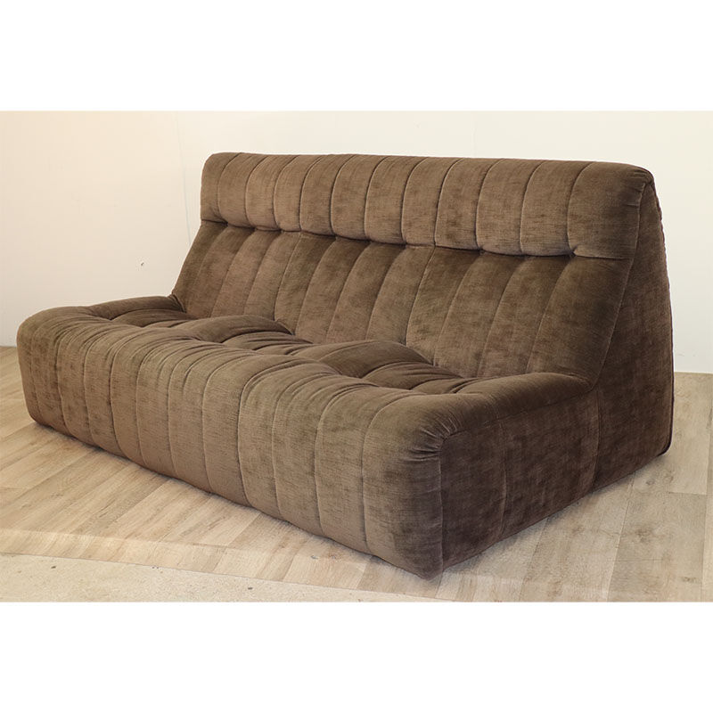3-seater velvet sofa Steiner edition, 1970