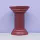 vintage burgundy vase