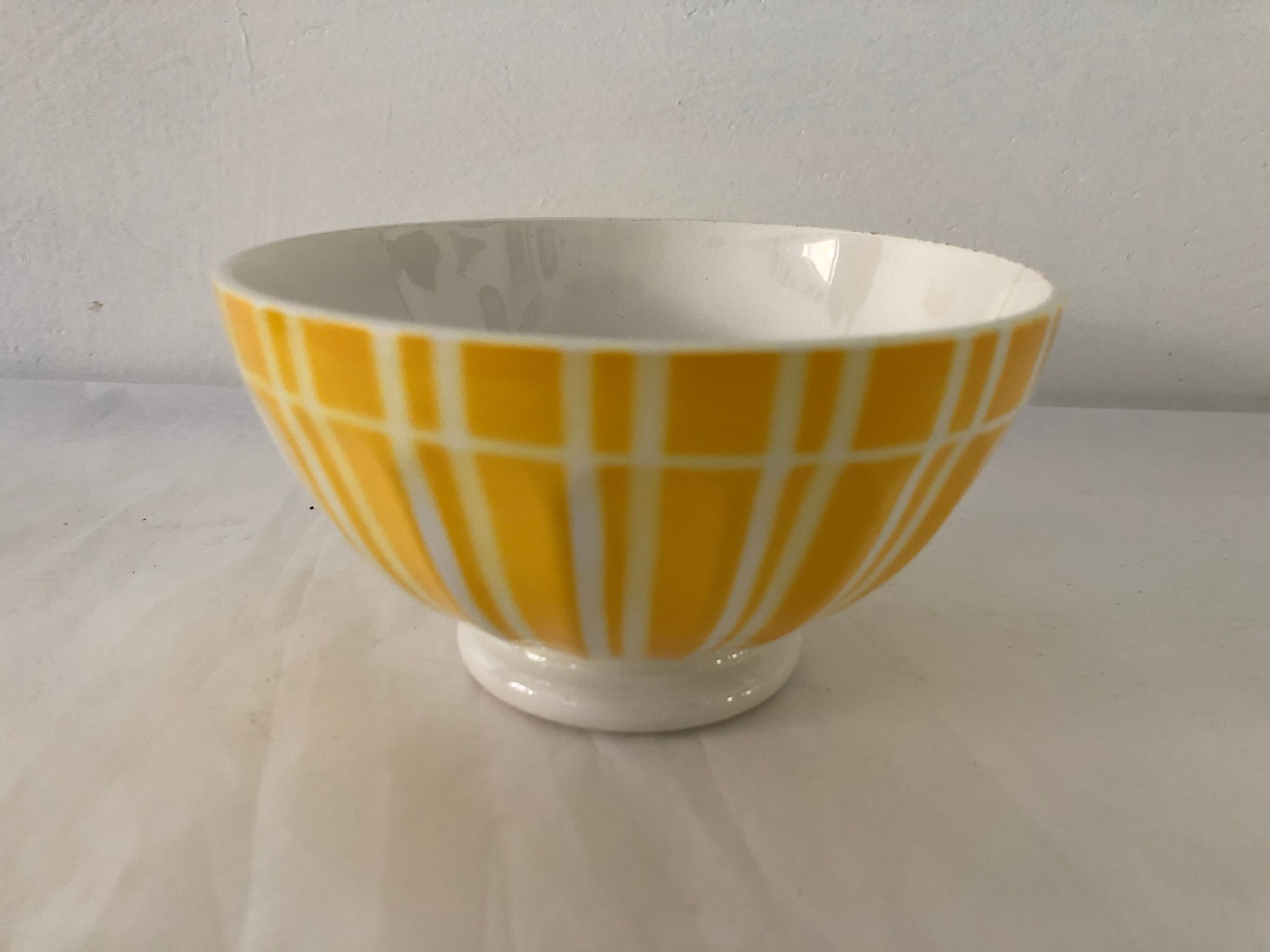 Digoin vintage faience bowl