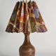 Brown Stoneware Table Lamp, Model number 59617, by Scheurich West Germany 1960s